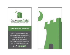 business cards Dave Maxfield