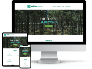 forestry company website design