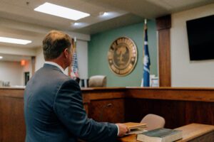 Charlie Williams at stand