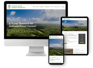 Website Design for Alabama Forest Owners' Association